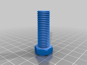 boulon pièces personnalisé 3d print model - Mito3D