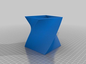 vase Tasse Dekor angepasst 3d print model - Mito3D