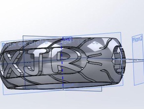 bague moto Barracuda 3d yazıcılar 3d print model - Mito3D