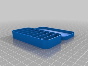 my customized pill box tool holders boxes 3d print model - Mito3D
