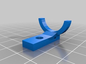 neon tube holder other 3d print model - Mito3D