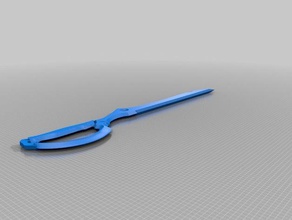 kill scissor blade scans replicas 3d print model - Mito3D