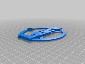 einige Platten Namen laura sarah max 2d Kunst 3d print model - Mito3D