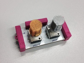 i31 osilatör düğmesi littlebits 3d baskı 3d print model - Mito3D
