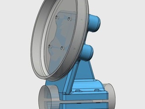 velocitek speedpuck mount gennaker kutbu spor açık havada 3d print model - Mito3D