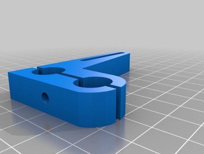 prusa i3 trava clamp 3d a impressora partes Impressora de peças 3d print model - Mito3D