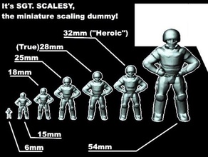 sgt scalesby miniatura escala dummy learning 15mm 18mm 25mm 28mm 32mm 54mm 6mm boardgame boardgames gaming heroic miniatures model rpg tabletop tool toy wargame wargames wargaming 3d print model - Mito3D