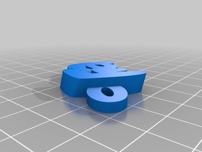 fra Schlüsselanhänger angepasst 3d print model - Mito3D