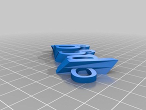 peegy keyring keychains customized 3d print model - Mito3D