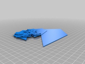 ifs iterated function system matemática 3d print model - Mito3D