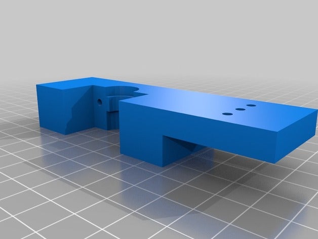 j-montagem de cabeça grampo direta unidade extrusora 3d a impressora extrusoras 3D print model - Mito3D