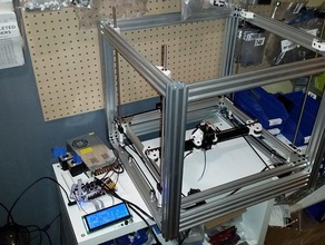 titanxy corexy 3d printer makerpartsca printers openbuilds 3d print model - Mito3D