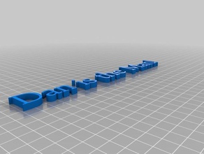danistheman other customized 3d print model - Mito3D