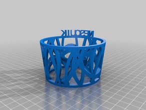 meine angepasste custom-cup-ärmel Essen trinken 3d print model - Mito3D