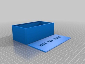 mi personalizados ronda de la tapa caja contenedores 3d print model - Mito3D