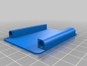 magnetische Scharnier Abdeckung Container angepasst 3d print model - Mito3D