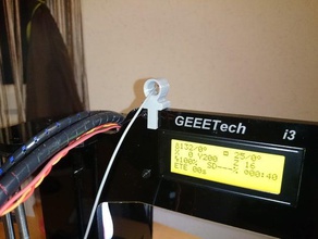 geeetech prusa i3 pro filament guide 3d printer accessories i3b acryli 3d print model - Mito3D