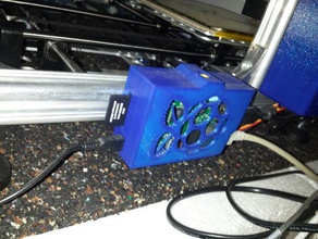raspberry pi case k8200 3d printer parts 3d print model - Mito3D