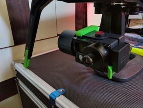 3dr solo quadcopter cardán de equilibrio partes 3d print model - Mito3D