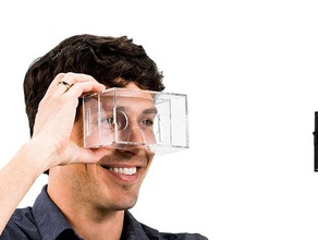 google Karton Kunststoff gadgets april fools day carboard virtuelle Realität 3d print model - Mito3D