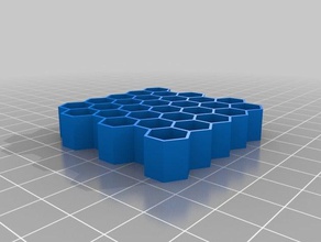 adv my customized honeycomb generator biology 3d print model - Mito3D