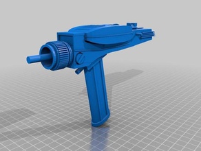phaser type ii tos v2 3d printing 3d print model - Mito3D