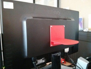 monitor shelf oculus rift cv1 sensor computer 3d print model - Mito3D