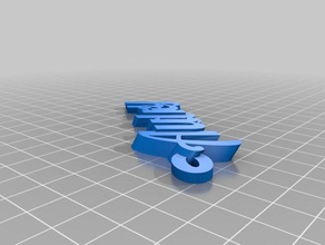 audrey keyring organization customized 3d print model - Mito3D