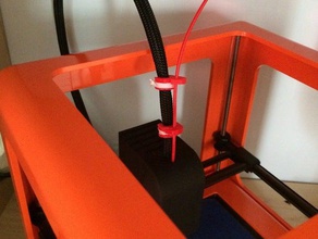micro 3d fascetta filamento guida la stampante accessori m3d 3d print model - Mito3D