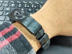 batman vs superman bracelets 3d print model - Mito3D