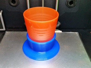 ikea anti-spill cup holder kitchen dining 3d print model - Mito3D