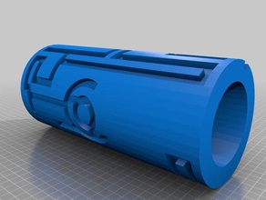 florero cilíndrico 3d impresión 3d print model - Mito3D