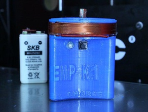emp generador 1 recargables electrónica 3d print model - Mito3D