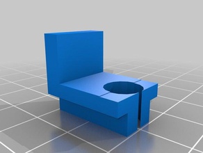 workstation foot parts 3d print model - Mito3D