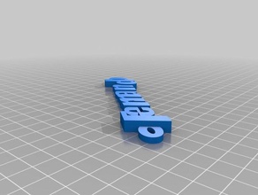 fernando - Organisation angepasst 3d print model - Mito3D