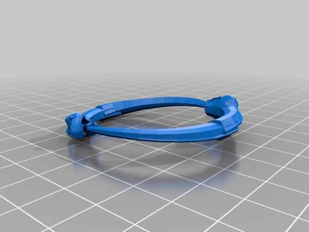 serpente anello 3d stampa 3D print model - Mito3D