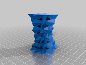 hexagrama de pie 3d impresión 3d print model - Mito3D