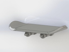 dat schöne tech deck 3d drucken miniskateboard Skateboarden techdeck 3d print model - Mito3D