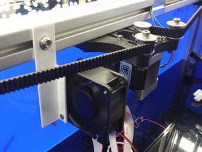 x400 z-motor 60mm cooling fan holder 3d printer accessories 3d print model - Mito3D