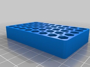 large bit tray tool holders boxes customized 3d print model - Mito3D