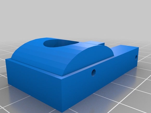 geeetech al anti-bamboleo t-tuerca del cojinete tuerca de bloqueo 2mm agujeros 3d impresión rodamiento 3D print model - Mito3D