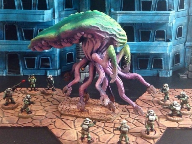 branar lasher 15mm scale toys games alien aliens boardgame boardgames cosmic fantasy gaming horror miniature miniatures monster rpg science-fiction scifi tabletop wargame wargames wargaming wayfarer Taktik 3D print model - Mito3D