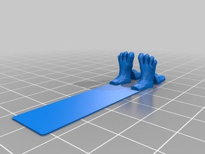 feetbookmark 3d stampa 3d print model - Mito3D
