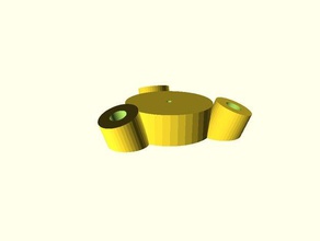 pulley stand engineering 3d print model - Mito3D