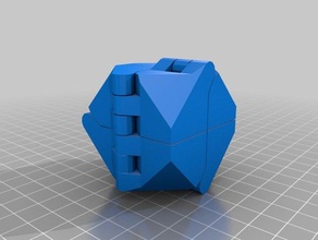 meu personalizados de dobramento do cubo quebra-cabeças 3d print model - Mito3D