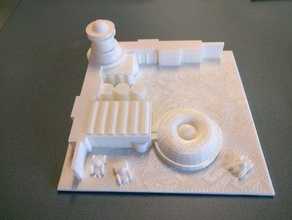 mars colony example 3d printing 3d print model - Mito3D