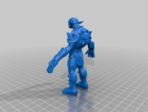 lobo solitário giak armadura brinquedo jogo os acessórios kai magnakai sommerswerd vordak 3d print model - Mito3D