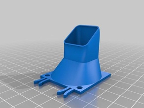 ventilador tubo repprap mendelprusa3i 3d a impressora acessórios 3d print model - Mito3D