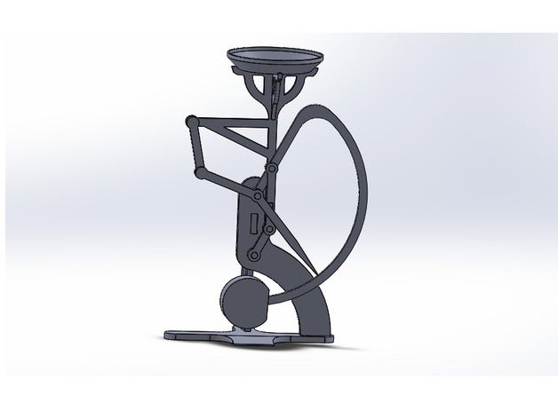 mécanique machine de pesage ménage la balance overspoise poid poids 3D print model - Mito3D