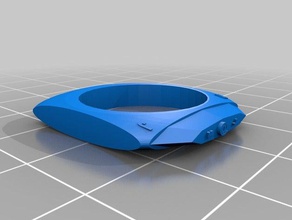 anello 3d stampa 3d print model - Mito3D